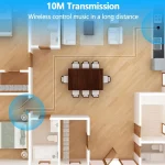 BR05 AUX 2RCA TF Bluetooth Adapter Wireless Receiver Transmitter - Image 6