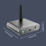 Bluetooth 5.2 Audio Receiver 3.5MM AUX Coaxial Fiber APTX HD Bluetooth Adapter - Image 2