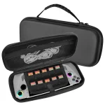 For ASUS ROG Ally Game Console EVA Leather Grain Handbag Clutch Protective Bag, Bag (Black), Bag (White) - Image 2