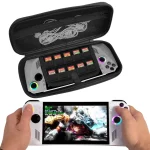 For ASUS ROG Ally Game Console EVA Leather Grain Handbag Clutch Protective Bag, Bag (Black), Bag (White) - Image 4