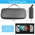 For ASUS ROG Ally Game Console EVA Leather Grain Handbag Clutch Protective Bag, Bag (Black), Bag (White) - Image 5