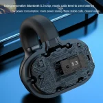 Z28 Wireless Ear Clip Type Single-Ear Bluetooth 5.3 Earphone - Image 8