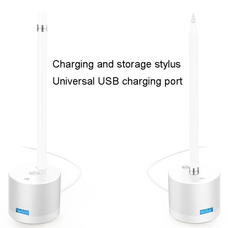 TBD06037667_B3.webp For Apple Pencil 1 USB Charging Adapter Metal Base With LED Indicator, A48 Silver, A48 Black, A48 Rose Gold - Image 4