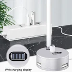 For Apple Pencil 1 3 USB Port Charging Aluminum Base, A48-2 Silver - Image 5