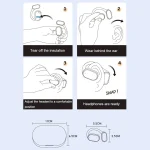 Air Conduction Ear-Hanging LED Digital Display Wireless ENC Noise Reduction Sports Bluetooth Earphones, XG33 - Image 14