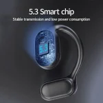 Air Conduction Ear-Hanging LED Digital Display Wireless ENC Noise Reduction Sports Bluetooth Earphones, XG33 - Image 5