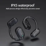 Air Conduction Ear-Hanging LED Digital Display Wireless ENC Noise Reduction Sports Bluetooth Earphones, XG33 - Image 8