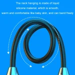 Wireless Hanging Neck Long Battery Life Sports Binaural Bluetooth Headset - Image 4