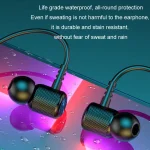 Wireless Hanging Neck Long Battery Life Sports Binaural Bluetooth Headset - Image 7