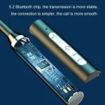 Wireless Hanging Neck Long Battery Life Sports Binaural Bluetooth Headset - Image 8