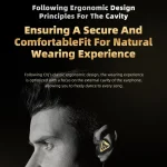 CVJ In-Ear Wired Gaming Earphone, White, Black, Blue, Green, With Mic White, With Mic Black, With Mic Blue, With Mic Green - Image 9