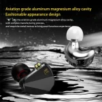 CVJ In Ear Wired Adjustment Switch Earphone, Silver, With Mic Silver, Black, With Mic Black - Image 3