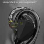 CVJ In Ear Wired Adjustment Switch Earphone, Silver, With Mic Silver, Black, With Mic Black - Image 8