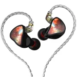 CVJ In-Ear Earplug Style Resin Interchangeable Cable Earphone, Star Cloud, Star Domain, Star Cloud With Mic, Star Domain With Mic