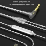 CVJ In-Ear Earplug Style Resin Interchangeable Cable Earphone, Star Cloud, Star Domain, Star Cloud With Mic, Star Domain With Mic - Image 5