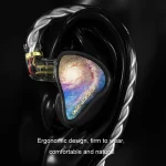 CVJ In-Ear Earplug Style Resin Interchangeable Cable Earphone, Star Cloud, Star Domain, Star Cloud With Mic, Star Domain With Mic - Image 8