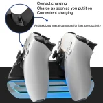 iplay HBP-289 For PS5 Game Handle Dual Seat Charger Touch Point Charging Base, HBP-289 - Image 5