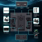 Iplay For Xbox Series S Host Cooling Bracket Handle Charging Base - Image 7
