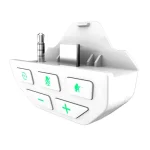 Iplay For XBOX ONE S/XBOX Series X Headphone Audio Adapter, White, Black