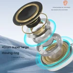 Wireless Bluetooth Headphones Noise Reduction Stereo Gaming Headset - Image 3