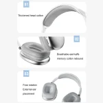 Wireless Bluetooth Headphones Noise Reduction Stereo Gaming Headset - Image 9