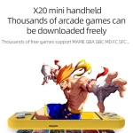 Nostalgic Street Fighter FC Handheld Video Game Console, Blue, Green, Gray, Yellow - Image 4