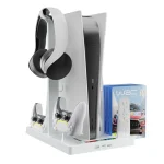 iplay for PS5 Host Cooling Handle Charging Base with Disc Storage Rack, HBP-271s