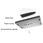 iplay for PS5 Game Console Cooling Fan Base Charging Stand with Disc Holder, HBP-271 - Image 5