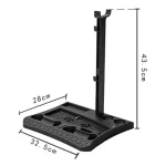 iplay HBP-270 For Sony PS5 Multifunctional Host Heat Dissipation Charging Base with Storage Rack, HBP-270 - Image 3