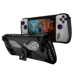 For Asus ROG Ally Game Console TPU Soft Cover With Holder Bracket, TPU Black, TPU White - Image 6