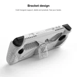 For Asus ROG Ally Game Console TPU Soft Cover With Holder Bracket, TPU Black, TPU White - Image 5