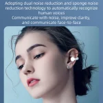 Ear Clip Type Sound Conduction Concept Bluetooth Earphone With Digital Display Charging Compartment, FK8 Blue, FK8 Black, FK8 White - Image 10