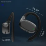 Hanging Ear External Sound Single Ear Stereo Bluetooth Earphone - Image 2
