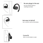 Hanging Ear External Sound Single Ear Stereo Bluetooth Earphone - Image 11