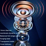 Clip-on Wireless Bluetooth Earphone With Digital Charging Compartment - Image 3