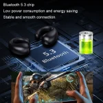Clip-on Wireless Bluetooth Earphone With Digital Charging Compartment - Image 6