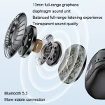 Single Ear Bone Conduction Bluetooth Earphone In-Ear Wearable Running Sports Mini, Single Ear (Pink), Single Ear (Blue), Single Ear (White), Single Ear (Skin Color), Single Ear (Black) - Image 3