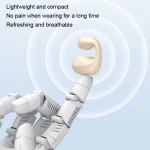 Dual Ear Bone Conduction Wireless Bluetooth Earphones Ear Clip Wear Mini Sport, Dual Ear (Pink), Dual Ear (Blue), Dual Ear (White), Dual Ear (Skin Color), Dual Ear (Black) - Image 5