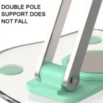 KF-Z11 Acrylic Tablet PC Mobile Phone Bracket Desktop Rotating Foldable Lazy Non-slip Phone Support Frame, KF-Z11 (Black), KF-Z11 (White), KF-Z11 (Pink), KF-Z11 (Green) - Image 7