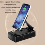 3 in 1 Multi-functional Desktop Mobile Phone Telescopic Bracket Bluetooth Audio - Image 9