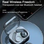 K23 TWS Hanging Ear Earphones Air Conduction Bluetooth Headset - Image 3