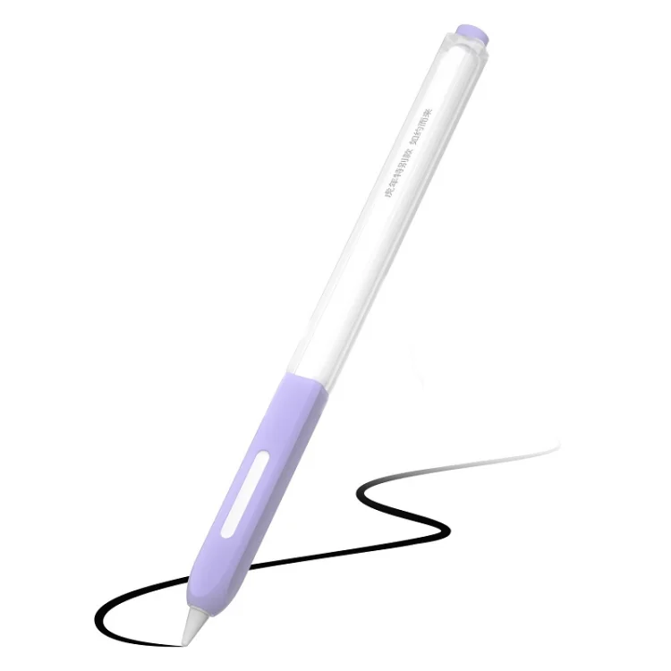 TBD0603861901A.webp For Apple Pencil 2 Non-Slip Anti-Fall Translucent Segmented Pen Case - Image 1