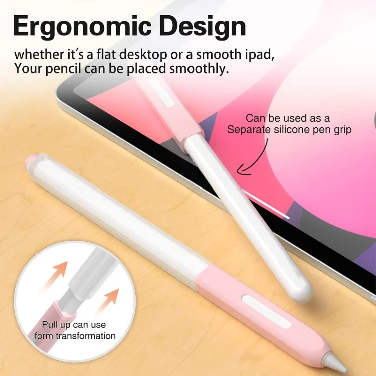 TBD06038619_B2.webp For Apple Pencil 2 Non-Slip Anti-Fall Translucent Segmented Pen Case - Image 3