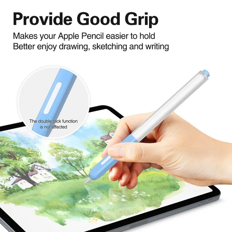 TBD06038619_B4.webp For Apple Pencil 2 Non-Slip Anti-Fall Translucent Segmented Pen Case - Image 5