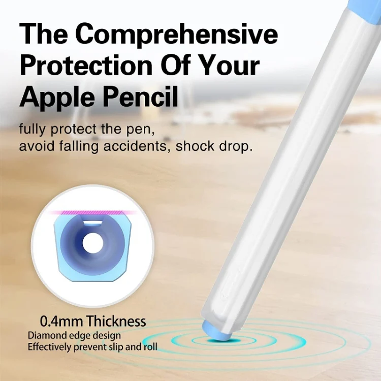 TBD06038619_B5.webp For Apple Pencil 2 Non-Slip Anti-Fall Translucent Segmented Pen Case - Image 6