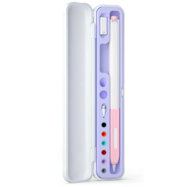 TBD0603863301A.webp For Apple Pencil 1/2 Capacitance Pen Adapter Accessory Storage Box - Image 1