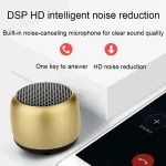 Small TWS Couplet Wireless Bluetooth Speaker Mini Smart Noise Reduction Waterproof Speaker - Image 5