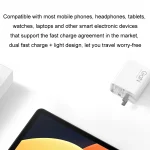 Original Xiaomi 67W GaN 1C+1A Dual Port Smart Fast Charger, US Plug, MDY-14 - Image 5