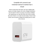 Original Xiaomi MDY-12-EF USB Mobile Phone Fast Charger Smart Fully Compatible Flash Charger, US Plug - Image 4