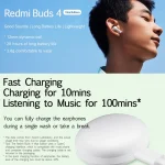 Original Xiaomi Redmi Buds 4 Vitality Edition Waterproof Wireless Bluetooth Calling Noise Reduction Earphone, Redmi Buds 4 Vitality - Image 5